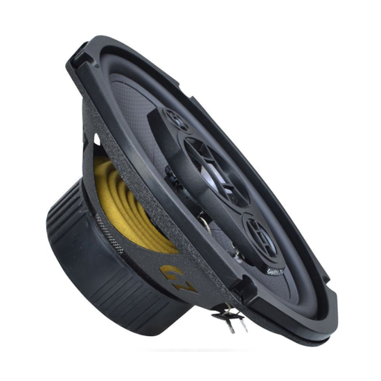 Ground Zero GZIF 69-C obudowie MDF 3-drożne głośniki współosiowe o średnicy woofera 6 x 9 cala. Moc woofera 120 W RMS w obudowie MDF